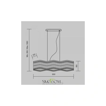 Подвесной светильник Maytoni DIA005PL-06CH Maytoni