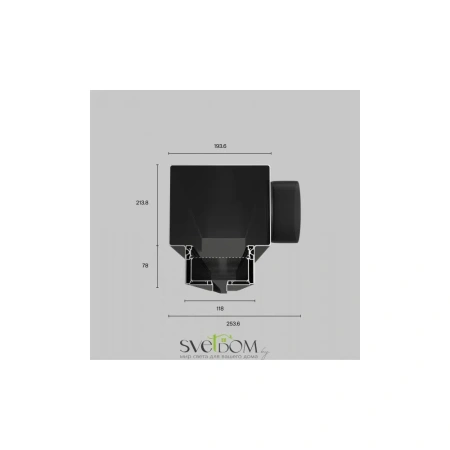 Диффузор Technical ARC-LD-G12-000012 Maytoni