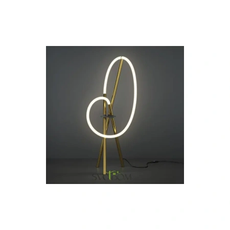 Настольный светильник Maytoni MOD369TL-L15BS3K Crochet, 15Вт, LED, 3000K, Латунь Maytoni