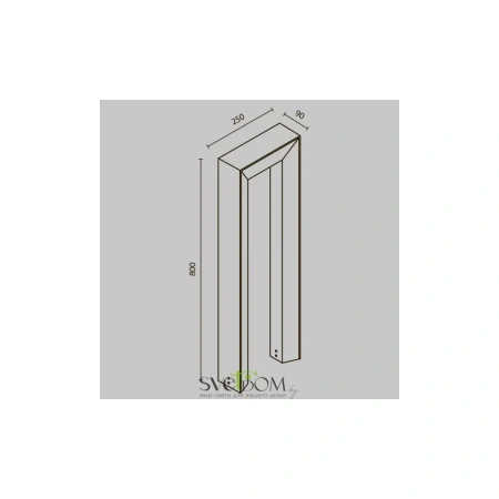Ландшафтный светильник Outdoor O469FL-L12GF3K Maytoni