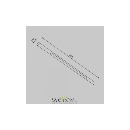 Светильники Maytoni C100CL-L500-12W3-6K-BS от Магазина Svetdom.by