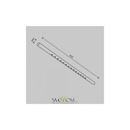 Светильники Maytoni C101CL-L500-12W3-6K-B от Магазина Svetdom.by