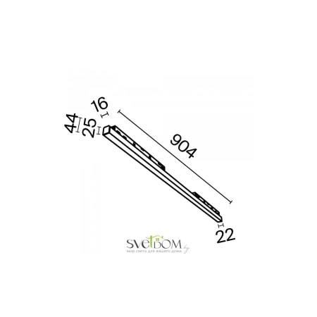 Трековый светильник Technical TR030-4-30WTW-DD-B Maytoni