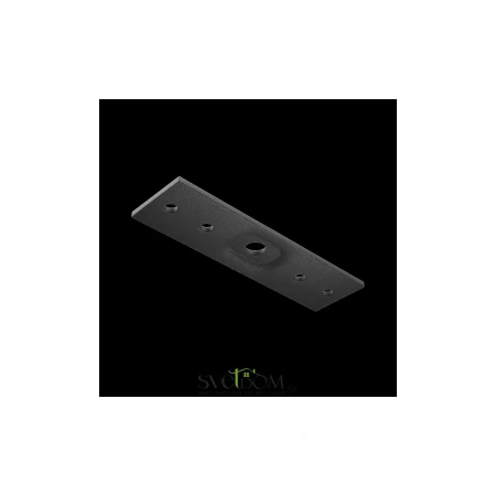 Коннектор прямой Exility накладной черный TRA034C-21B Maytoni