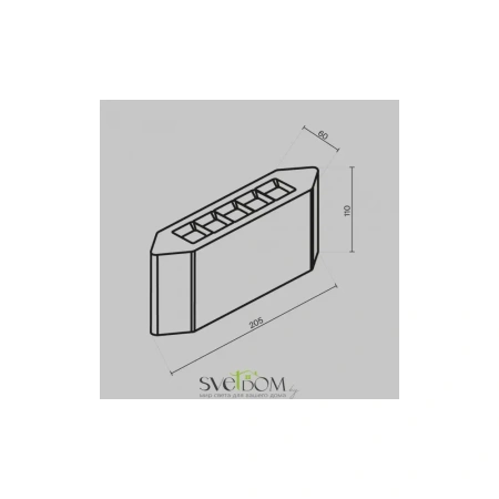 Архитектурная подсветка Outdoor O412WL-L8GF3K Maytoni