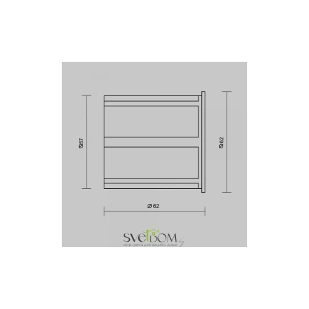 Встраиваемый светильник Outdoor O037-L3B3K Maytoni