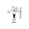 Трековый светильник Technical TR108-4-10W3K-DS-B Maytoni