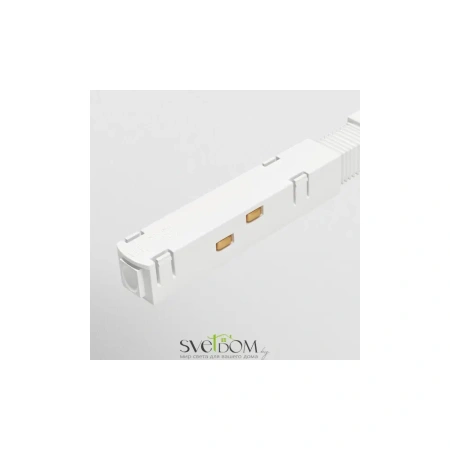 Коннектор питания прямой Gravity белый TRA004PC-22W Maytoni