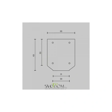 Комплектующие для профиля Technical TRA034MPEC-21S(N) Maytoni