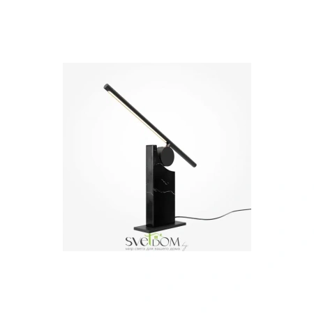 Настольный светильник Maytoni MOD467TL-L9B3K Monumento, 9Вт, LED, 3000K, Черный Maytoni