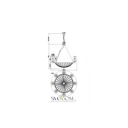 Светильники Maytoni H021PL-08CH от Магазина Svetdom.by