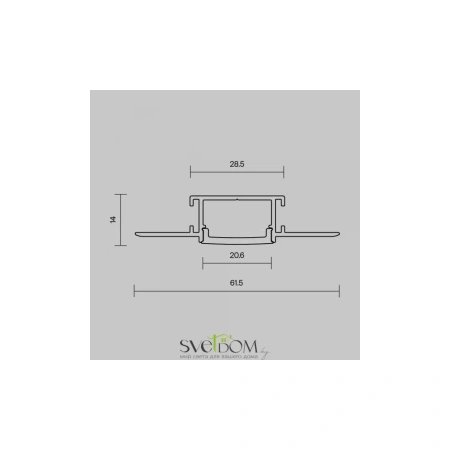 Профиль Led Strip 636003 Maytoni