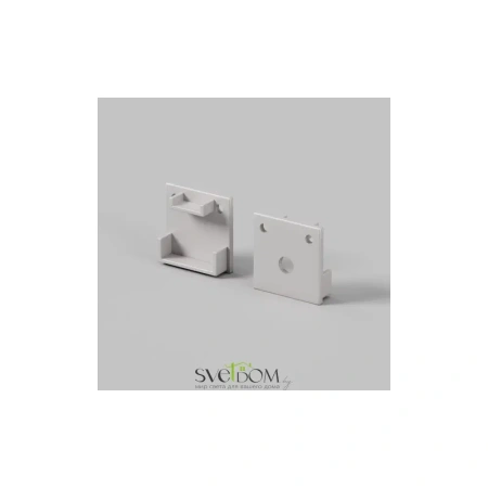 Комплект заглушек (для профиля 20x20) 2 шт., ALM-2020B-EC 642077 Maytoni