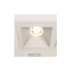 Встраиваемый светильник Technical DL043-02-10W3K-SQ-W Maytoni