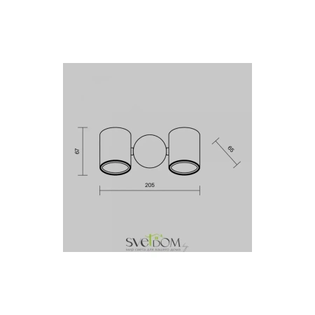 Настенный светильник (бра) Outdoor O010WL-02B Maytoni