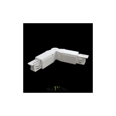 Коннектор поворотный шарнирный Trinity белый TRA005CS-31W Maytoni