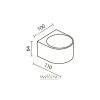 Архитектурная подсветка Outdoor O435WL-L10GF3K Maytoni