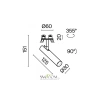 Встраиваемый светильник Technical C141RS-L125-6W3K-W Maytoni