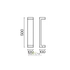 Ландшафтный светильник Outdoor O013FL-L9B Maytoni