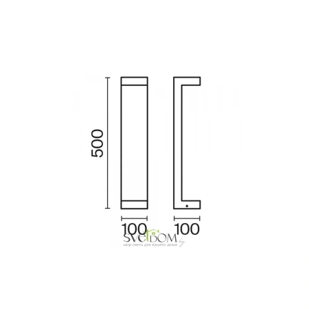 Ландшафтный светильник Outdoor O013FL-L9B Maytoni