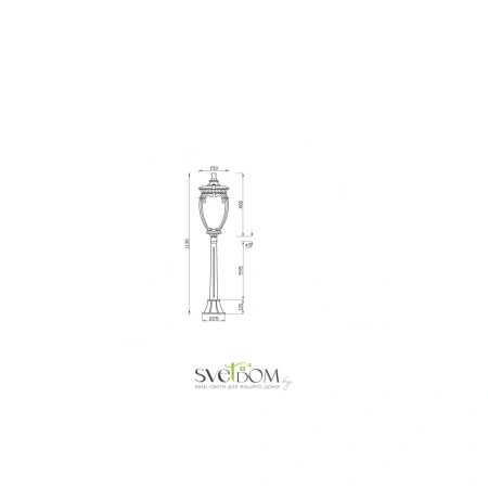 Ландшафтный светильник Outdoor O414FL-01GB1 Maytoni