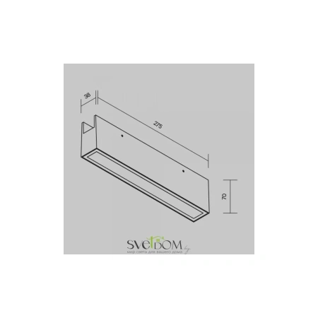 Уличный трековый светильник Outdoor O-TR01-3-S-20WB3K Maytoni
