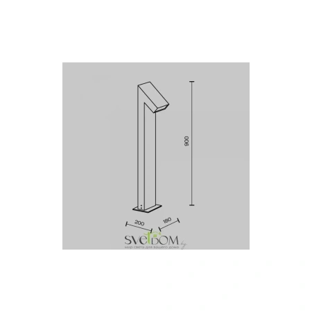 Ландшафтный светильник Outdoor O592FL-L15GF3K Maytoni