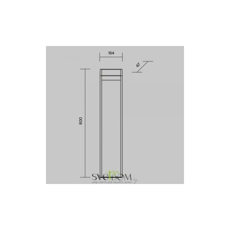 Ландшафтный светильник Outdoor O444FL-L13GF3K2 Maytoni