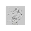 Трековый светильник Technical TR198-3-20W4K-Z-W Maytoni
