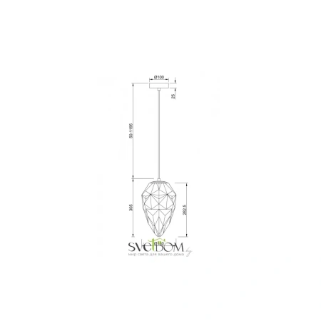 Светильники Maytoni P052PL-01PK от Магазина Svetdom.by
