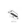 Трековый светильник Technical TR084-1-6W4K-B Maytoni