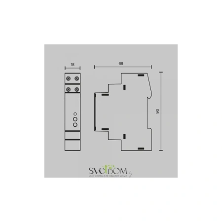 Диммер Lighting control 721018 