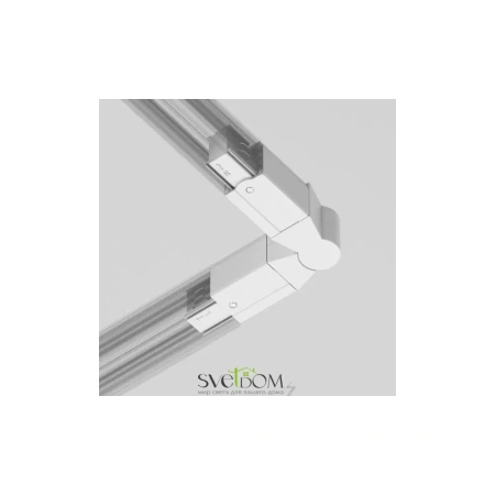 Коннектор поворотный шарнирный Trinity белый TRA005CS-31W Maytoni