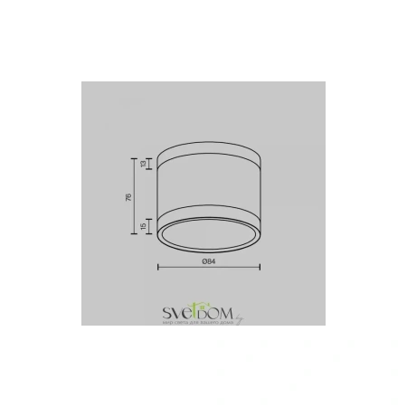 Потолочный светильник Technical C120CL-GX53-W Maytoni