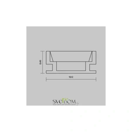 Профиль Led Strip 636007 Maytoni