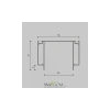 Комплектующие для светильника Technical ALM-11681-PL-B-2M Maytoni