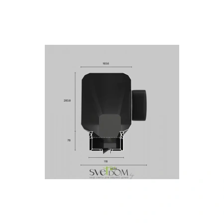 Диффузор Technical ARC-LD-G12-000013 Maytoni