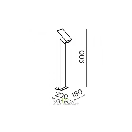 Ландшафтный светильник Outdoor O592FL-L15GF3K Maytoni