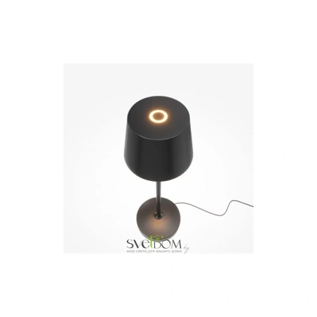 Аккумуляторный светильник Maytoni MOD494RL-L1BK Nook, 1Вт, LED, Черный, IP 20 Maytoni