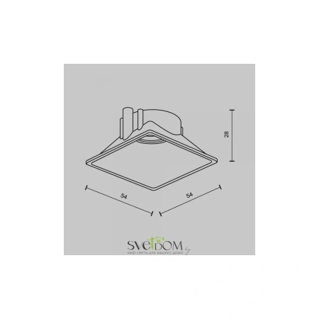 Ring8-10W-SQ-W 