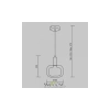 Подвесной светильник Maytoni MOD411PL-01G Maytoni