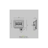 Прожектор Outdoor FL001-L30B4KSR Maytoni