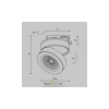 Трековый светильник Technical TR006-1-12W3K-W4K Maytoni