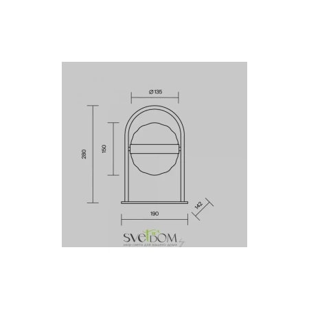 Настольный светильник Maytoni MOD379TL-L4B3K Maytoni