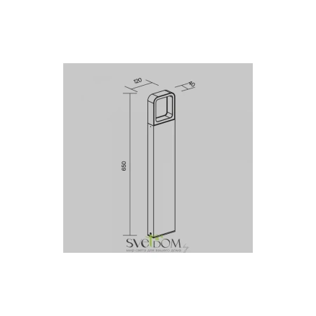 Ландшафтный светильник Outdoor O461FL-L7GF3K1 Maytoni
