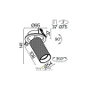 Встраиваемый светильник Technical C081CL-01-GU10-MG Maytoni