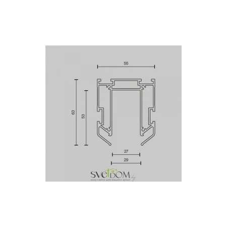 Профиль Technical TRA034MP-212S(N) Maytoni
