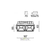 Встраиваемый светильник Technical DL043-02-15W3K-D-SQ-W Maytoni