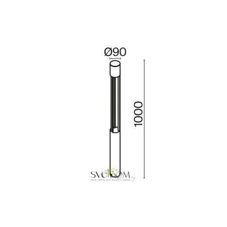 Ландшафтный светильник Outdoor O427FL-L12GF3K Maytoni