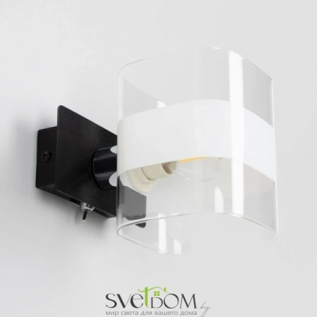 Citilux Вирта CL139312 Бра с выключателем Чёрное CITILUX